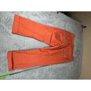 ND Weekend orange cotton-spandex blend jeans Size 14
